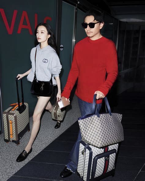 Ni Ni and Chang Chen for Gucci Valigeria .